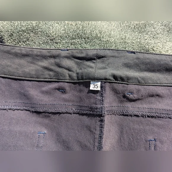 Outlier Strong Dungarees Bluegray Sz 35